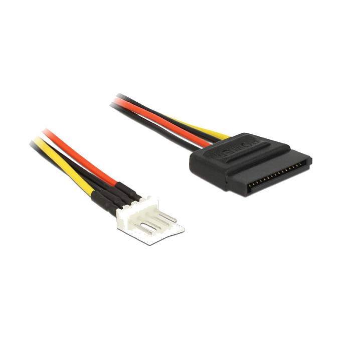 DeLOCK 0.6m SATA 15p / 4p