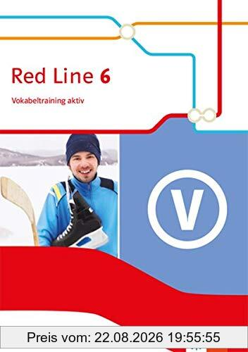 Red Line 6: Vokabeltraining aktiv Klasse 10 (Red Line. Ausgabe ab 2014)