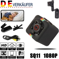 Mini Kamera HD Infrarot Licht Nachtsicht Kamera 1080P Bewegungserkennung DVR DV