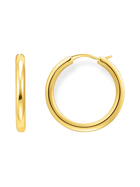 Thomas Sabo CR745-413-39 Bold - Vergoldete Creolen 26,8 mm Damen