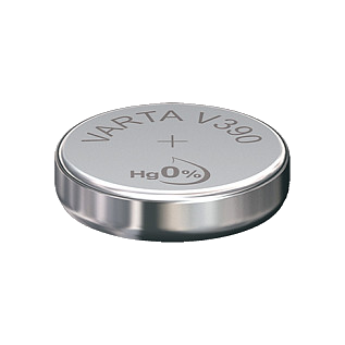 VARTA Silber-Oxid Uhrenzelle, V390 (SR54), 1,55 Volt