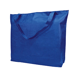 Joytex® Reissverschluss-Tasche Shopping-Time, blau