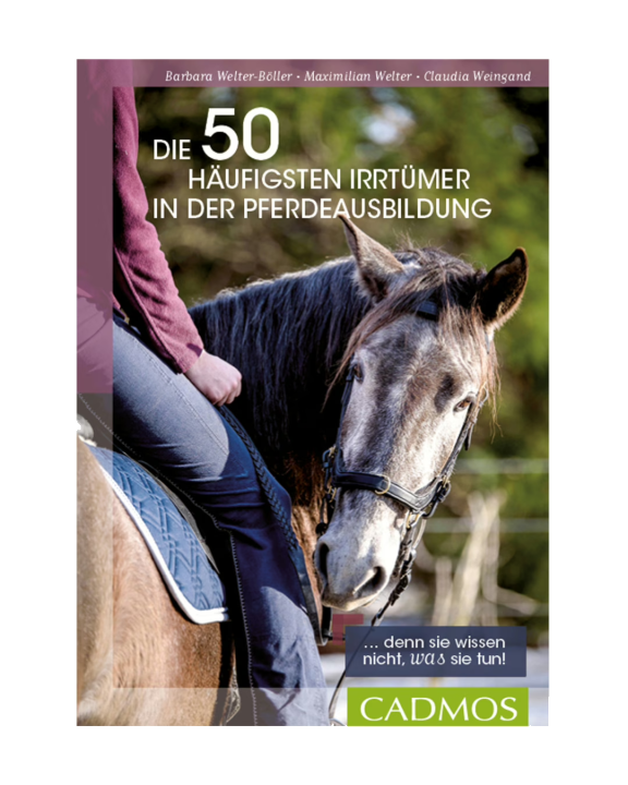 Buch Die 50 häufigsten Irrtümer in der Pferdeausbildung