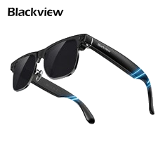 Blackview BV200 AI Smart Brille 8MP Kamera Übersetzung Blaulicht UV Bluetooth