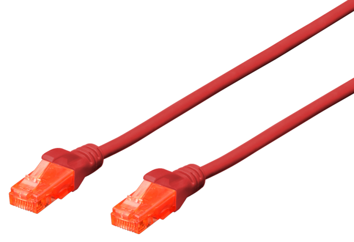 Digitus Patch-Kabel RJ-45 (M) zu RJ-45 (M) 0.5m CCA U/UTP Cat 6 schwarz (DK-1612-005/BL)