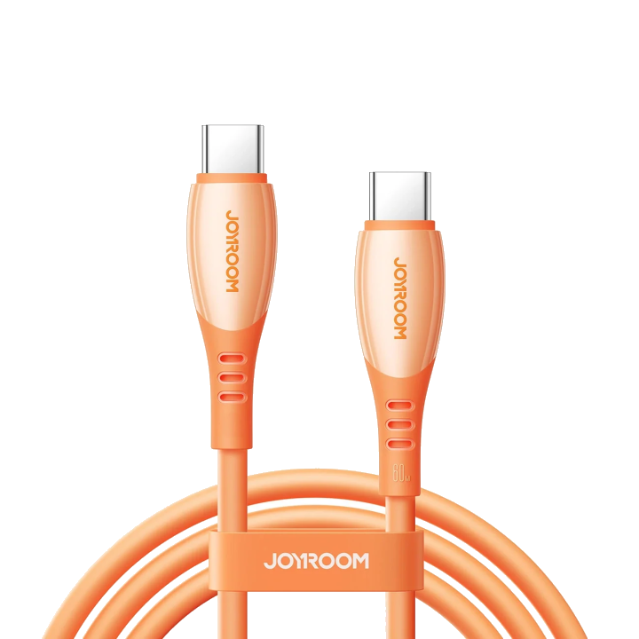 USB-C Daten- und Ladekabel - USB-C Joyroom S-A59 Vibrant, 60W, 1.2m, Orange