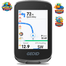 GPS Fahrradcomputer CC700 Kabellos 2,8 Zoll Farbbildschirm Route-Navigation