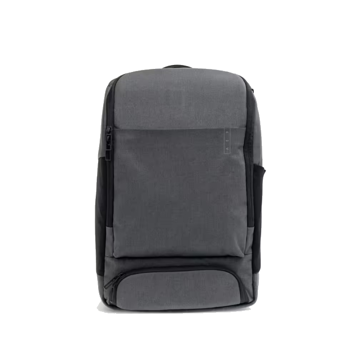 A E P Alpha *Sleek* Business Backpack mit Laptopfach Storm Grey