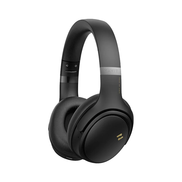 Handsfree Bluetooth HAVIT H630BT Pro, A2DP, ANC, Schwarz