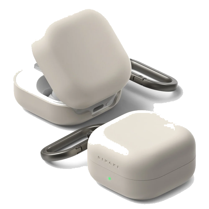 Ringke Hülle für Samsung Galaxy Buds4 / Buds4 Pro, Creme