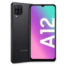 Samsung Galaxy A12 Nacho 64 GB black Android Smartphone 6,5 Zoll 48 MPix