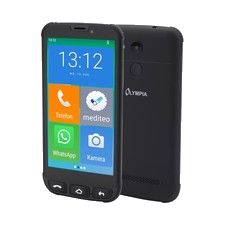 Olympia Neo Mini+ Senioren Smartphone 5 Zoll Notruftaste Ladestation 4G Dual SIM