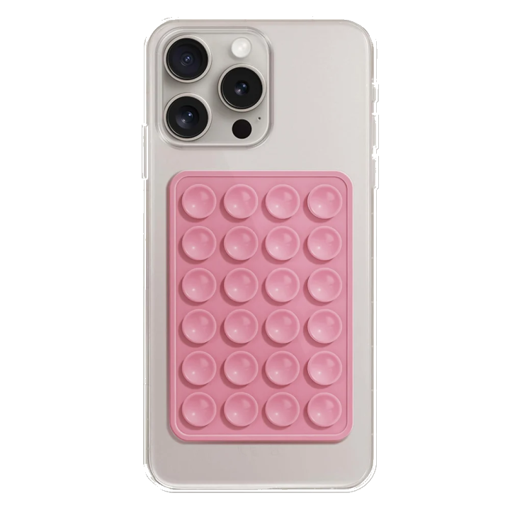 Techsuit SPP-PAD Saugnapfhalterung, Hellrosa
