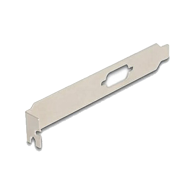 DeLOCK Standard Slotblech mit D-Sub 9Öffnung