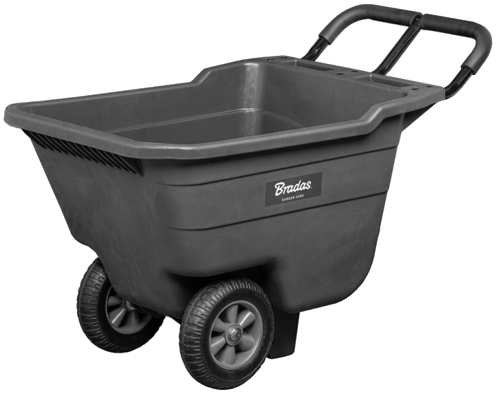 Bradas Gartenschubkarre HANDY-GO, 90 Liter, anthrazit