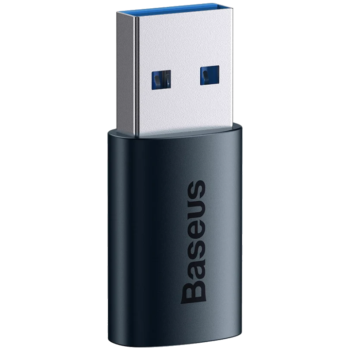 Baseus Ingenuity OTG-Adapter USB-C auf USB-A | 10Gbps | Blau