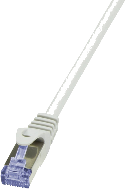 Logilink Patchkabel CAT6A S/FTP AWG26 PIMF 2,00m grau