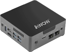 AWOW Mini-PC mit Windows 10, AK34, 6 GB DDR4, 128 GB SSD – Mikrocomputer