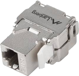 LANBERG Keystone Modul RJ45->LSA CAT.6 FTP 180° werkzeuglos
