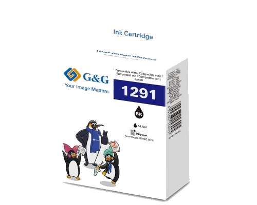 G&G XL-Patrone kompatibel mit Epson T1291/C13T12914012