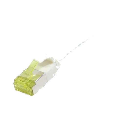 Synergy21 Patchkabel RJ45, CAT6A 500Mhz, 0,15m, weiss, U/FTP, slimline rund d=3,8mm, TPE/LSZH(Superflex), AWG32, mit CAT7 Rohkabel,