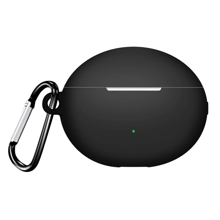 Techsuit Silikonhülle für Huawei FreeBuds 6i, Schwarz