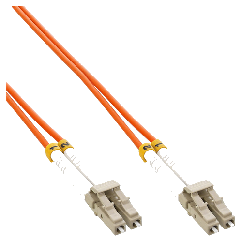InLine® LWL Duplex Kabel, LC/LC, 50/125µm, OM2, 7m
