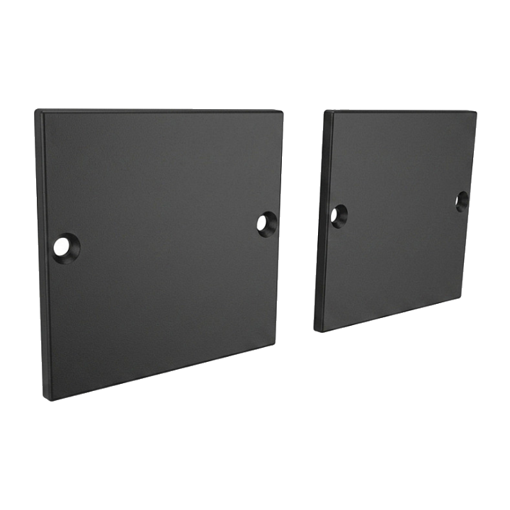 Synergy 21 LED U-Profil zub ALU3535 Endkappe (Paar) schwarz