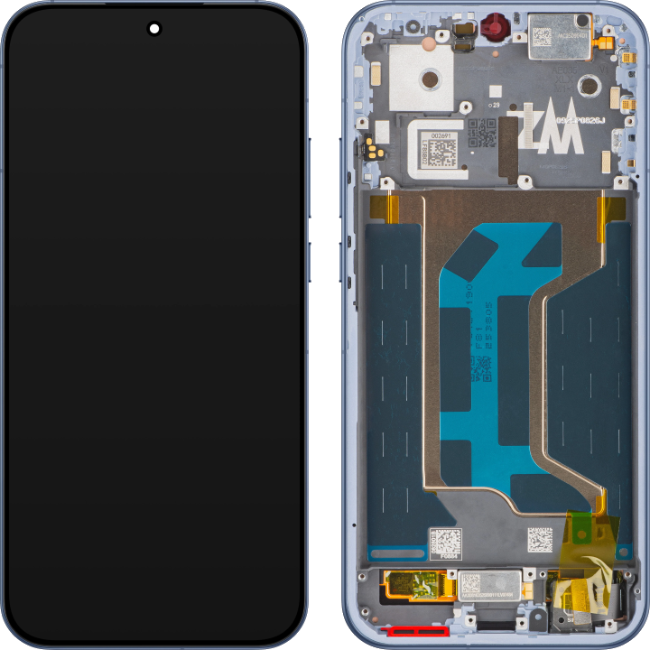 Display mit Touchscreen Realme GT 8 Pro, mit Rahmen, Blau (Urban Blue), Service Pack 621029000684