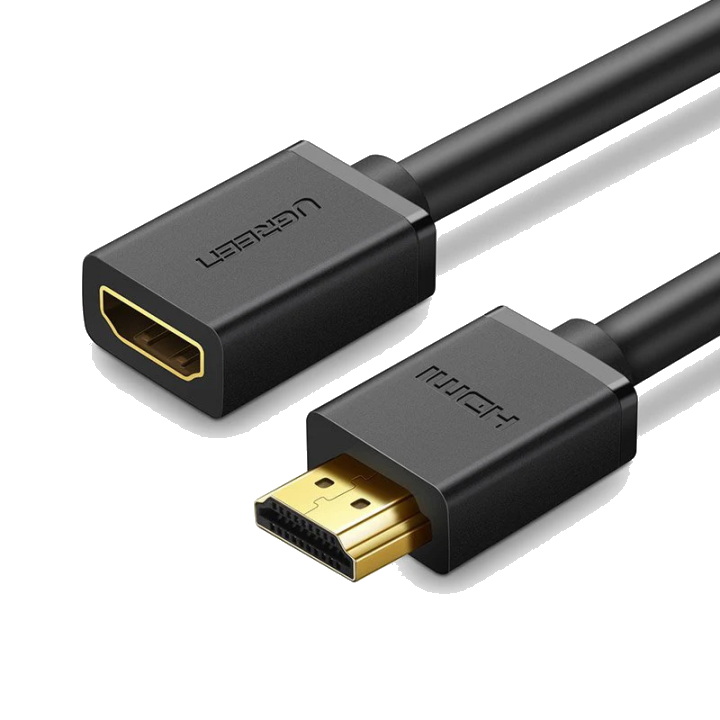 Verlängerungskabel UGREEN HD107, HDMI - HDMI, 4K, 1m, Schwarz