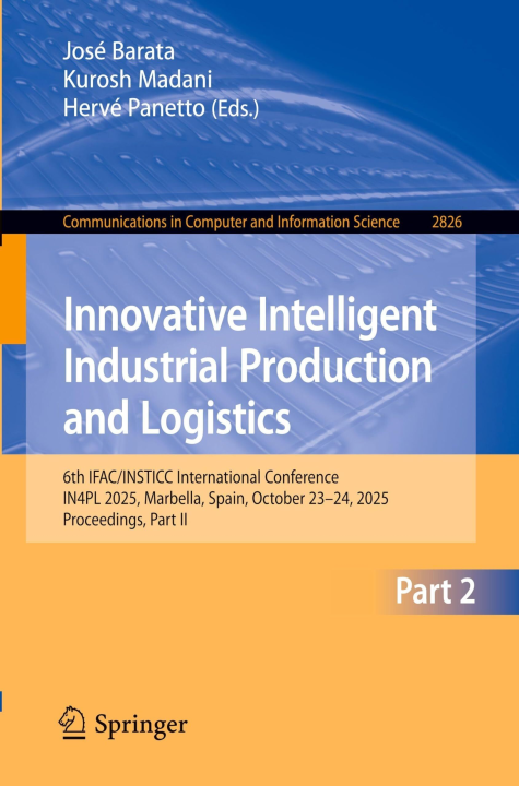 Innovative Intelligent Industrial Production and Logistics