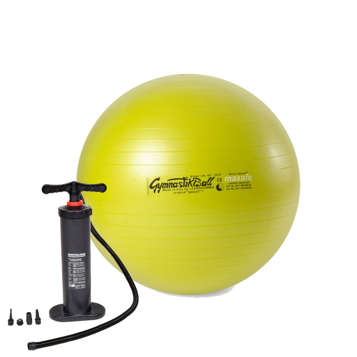 Original Pezzi® Gymnastikball MAXAFE m. Standpumpe
