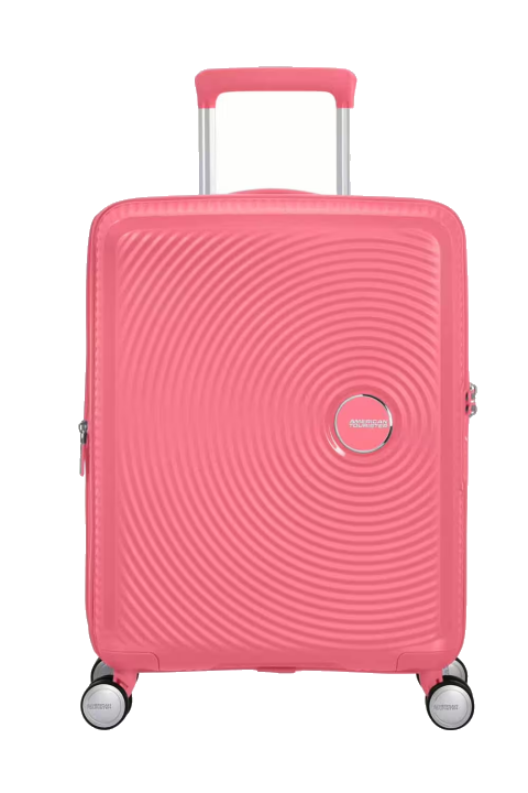 American Tourister Soundbox Trolley S 4R 55cm, erweiterbar Sun Kissed Coral