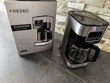 Fresko Filter Kaffeemaschine Edelstahl 900 Watt 1.5 Liter Programmierbar OVP