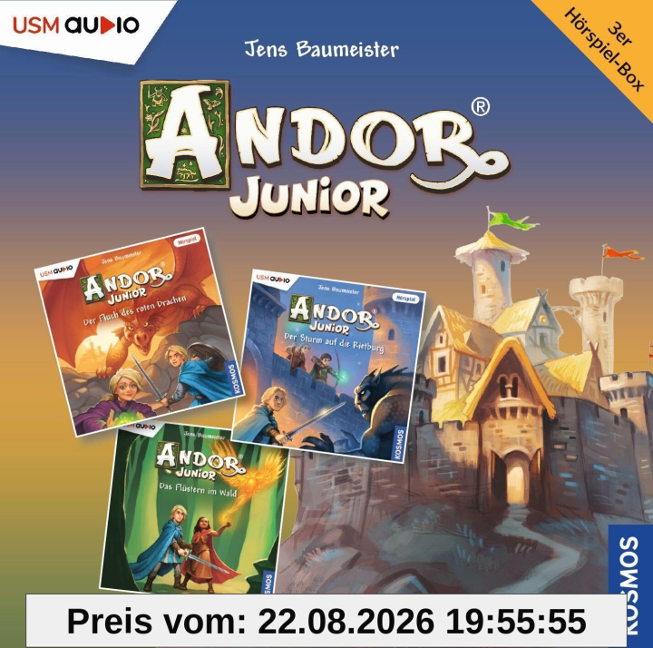 Andor Junior Hörbox Folge 1-3 (3 Audio-Cds)
