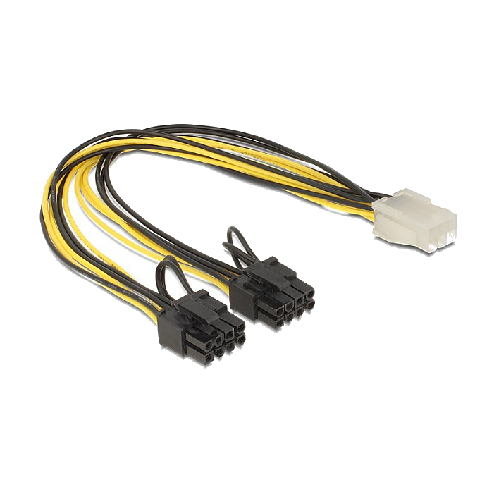 DeLOCK PCI Express Stromkabel 30cm