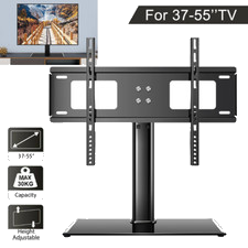 37-55 Zoll TV Ständer Fernseher Standfuß Universal Höhenverstellbar Halterung DE