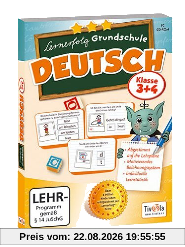 Lernerfolg Grundschule Deutsch Klasse 3+4 - [PC]