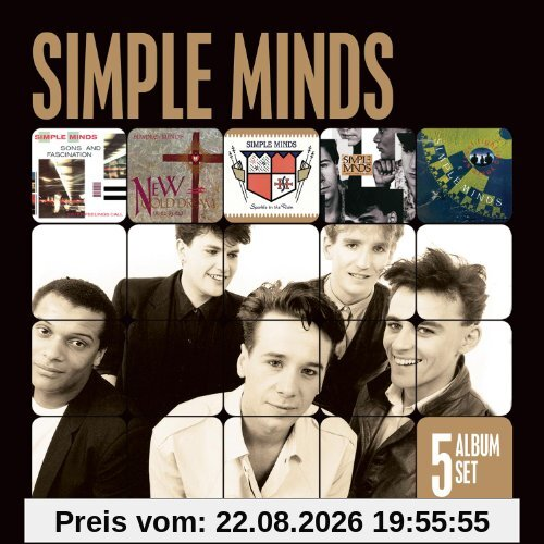5 Album Set (Sons And Fascination / New Gold Dream / Sparkle In The Rain / Once Upon A Time / Street Fighting Years)