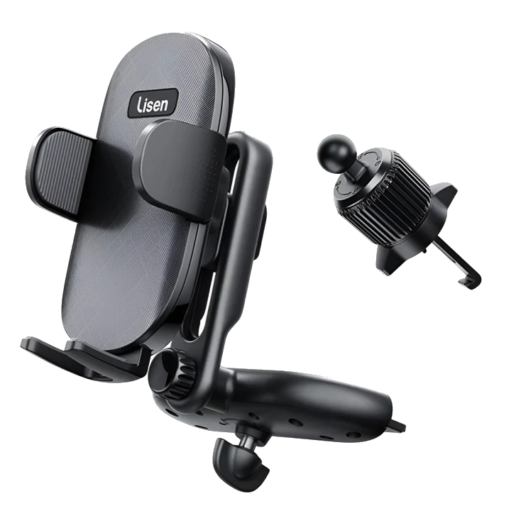 Autohalterung Lisen 2in1, 4.7inch - 7.2inch, Schwarz YL0222040016