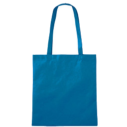 Vliestasche Textile mit langen Henkeln, royalblau
