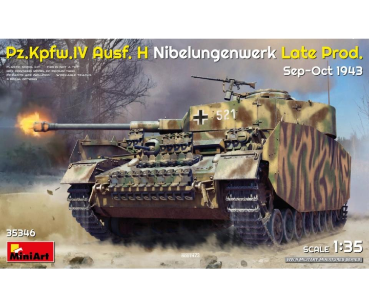 Pz.Kpfw.IV Ausf.H Nibelungenwerk Spät. Sep-Okt 1943