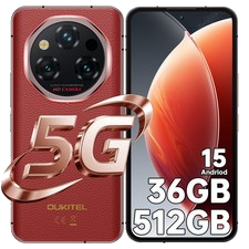 2025 OUKITEL WP210 Outdoor Handy 5G Dimensity 8200 36GB+512GB 5G Smartphone