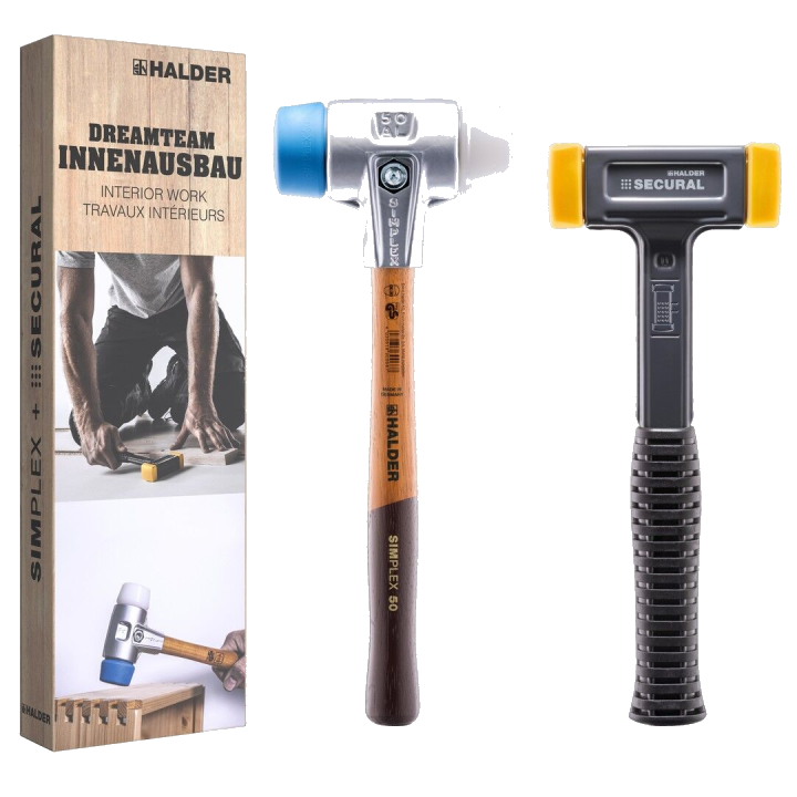 HALDER Aktionsbox Dreamteam Innenausbau SIMPLEX + SECURAL Schonhammer