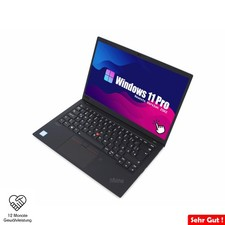Lenovo X1 Carbon Gen7 i5-8365u vPro (Touch) 14" 16GB RAM 256GB NVMe Win11 4G LTE