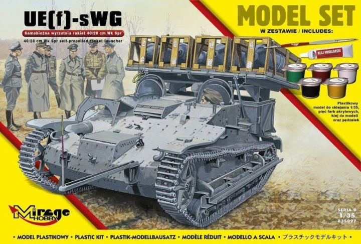 UE(f)-sWG,40/28cm WK Spr (German self-pro propelled rocket launcher) (ModelSet