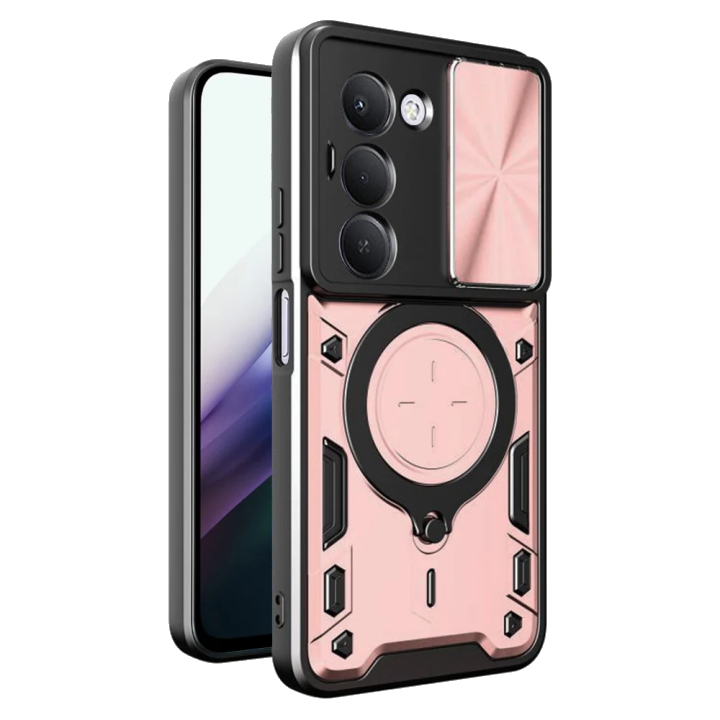Hülle für Xiaomi Redmi 15 5G / 15 4G, Techsuit, CamGuard Pro, Rosa