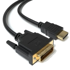 1m HDMI auf DVI Highend Kabel FULL HD 1080p Meter PC zu Monitor Beamer Adapter