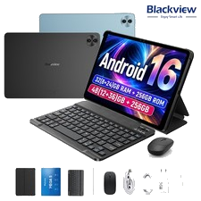 Blackview MEGA 5 Android 16 Tablet 12,2" 32GB/48GB+256GB 10000mAh 55W 120Hz FHD