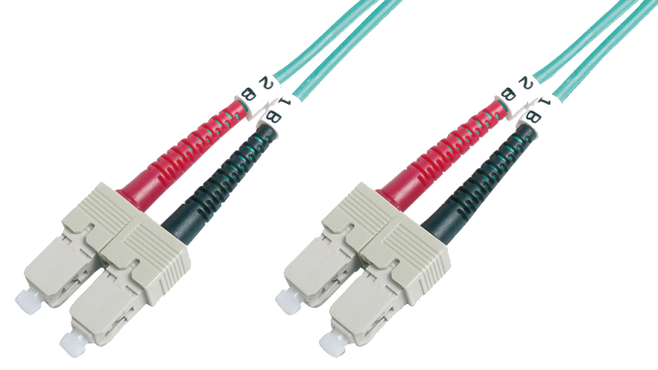 Digitus LWL Multimode OM 3 Patchkabel, SC / SC